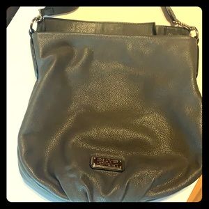 Marc Jacobs charcoal gray Q Hillier Hobo Bag